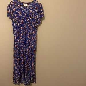 Knox Rose XL Hi-Lo Floral Maxi Dress